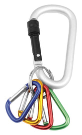 Hy-Ko 2GO Series KC602 Locking Carabiner Set
